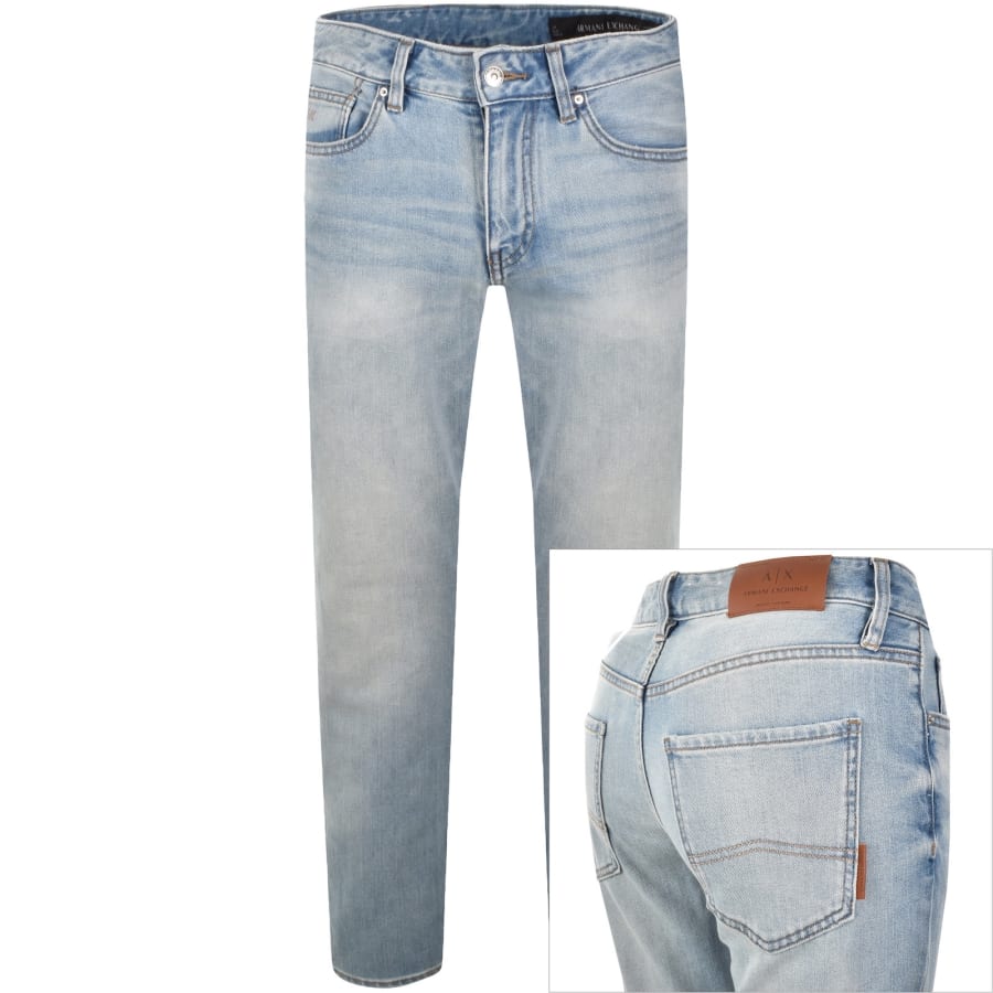 Armani Exchange J14 Slim Fit Jeans Blue | Mainline Menswear us